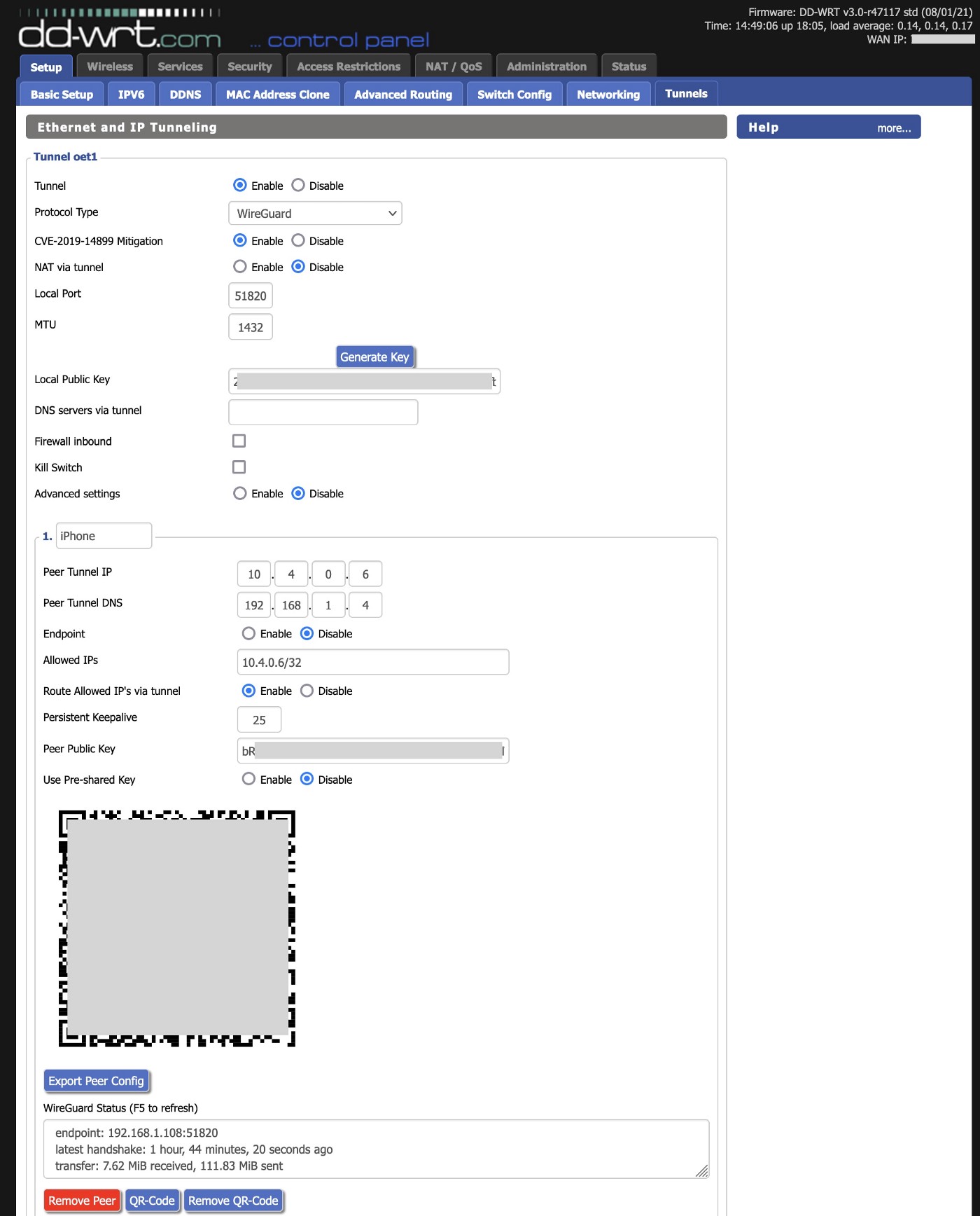 VPN config