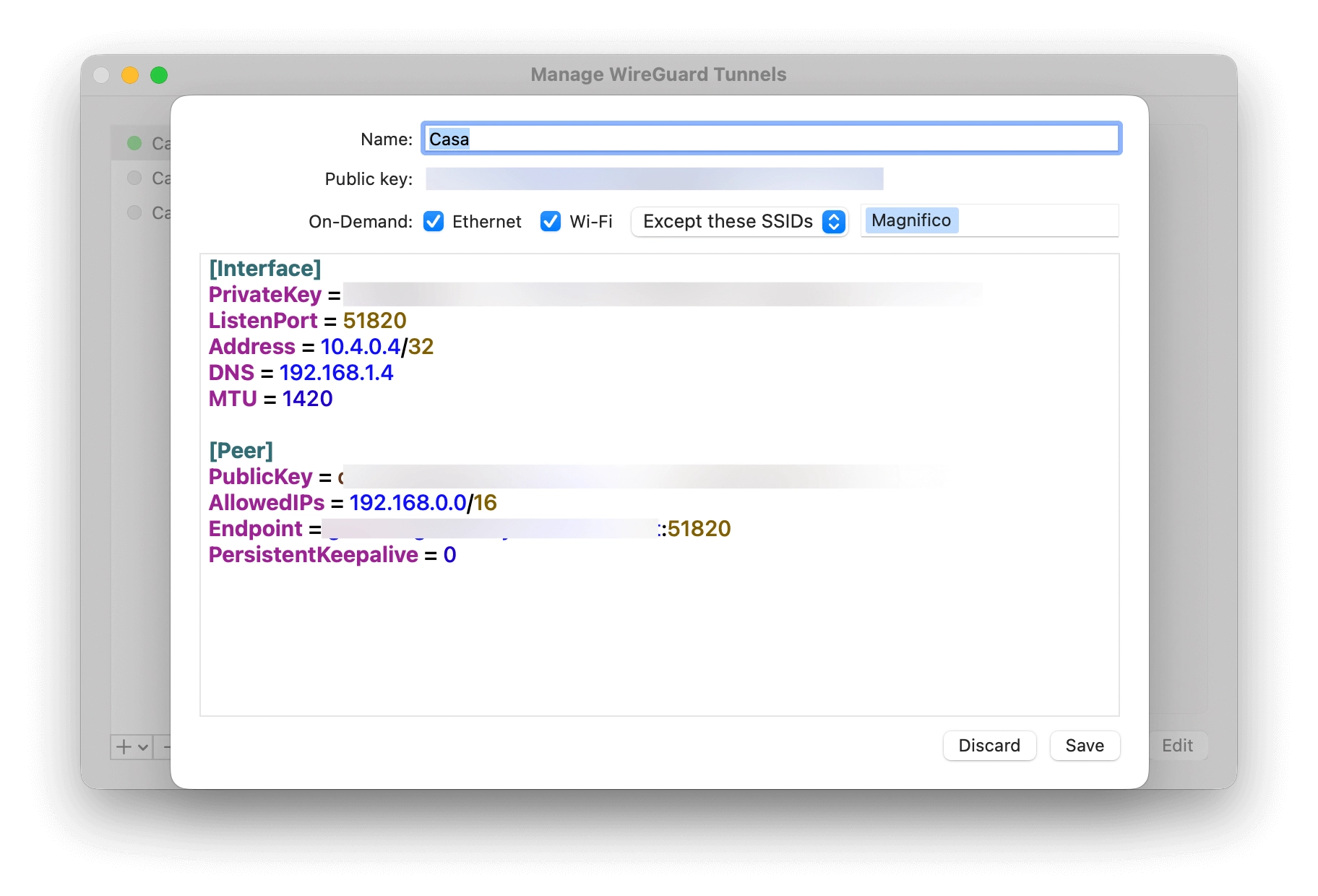 WireGuard macOS